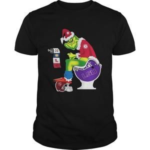 Alabama Santa Grinch Toilet Shirt